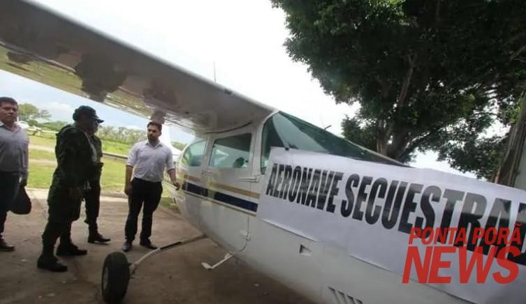 Aeronave brasileira e quase meia toinelada de cocaína apreendidas na Bolívia
