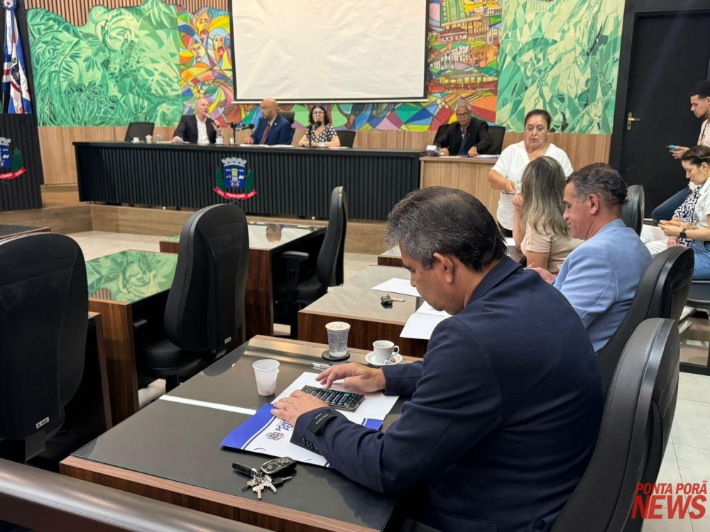 Câmara realiza Audiência Pública para discutir Lei Orçamentária de Ponta Porã