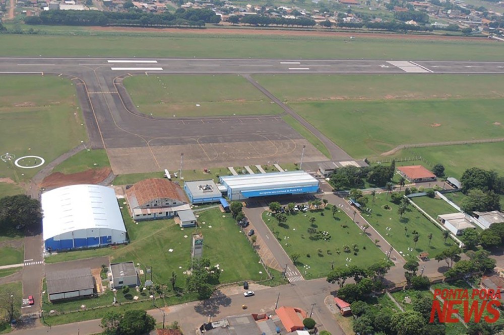 Aeroporto de Ponta Porã poderá receber R$ 160 milhões em investimentos