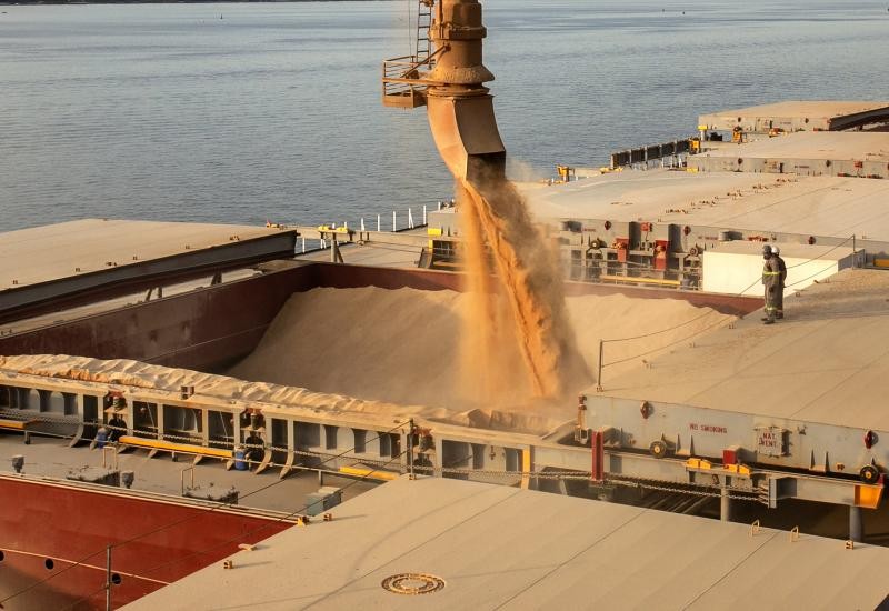 Exportações de soja e milho de Mato Grosso do Sul caem em novembro