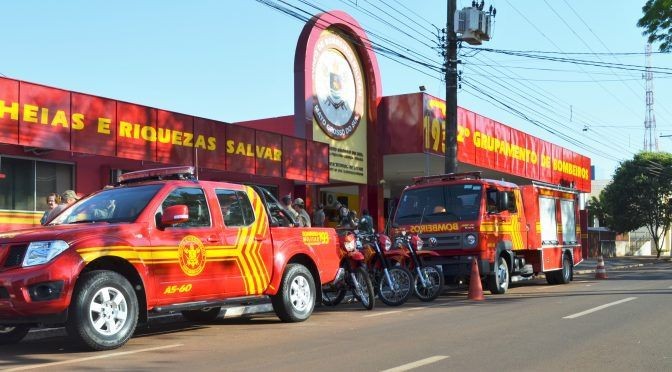 Efetivo reduzido pode comprometer atendimentos do Corpo de Bombeiros em Dourados