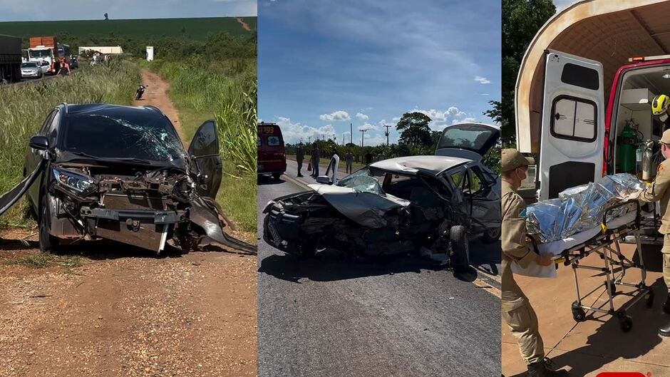 Batida deixa um ferido na BR-376
