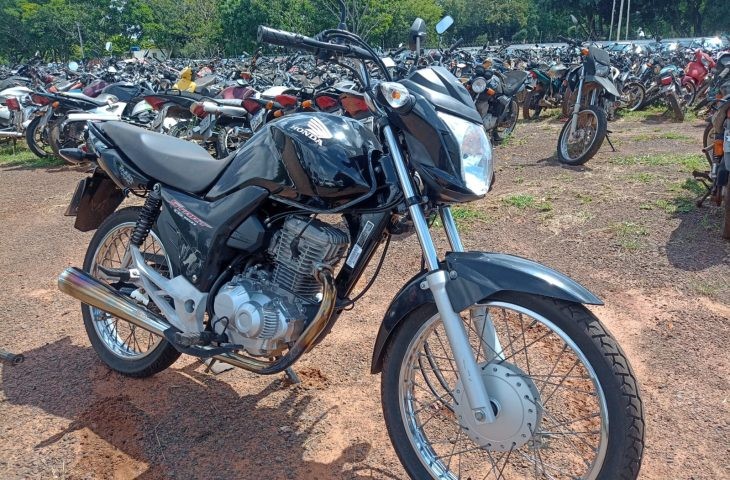 Detran-MS inicia novo leilão com motocicleta CG 160 a partir de R$ 3 mil