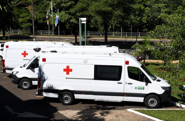 Saúde de MS recebe 114 novos veículos incluindo Vacimóvel