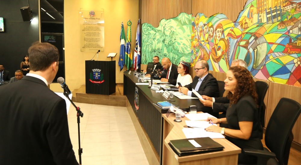 Câmara de Ponta Porã forma comissões e aprova criação do Comitê Binacional do Parlim