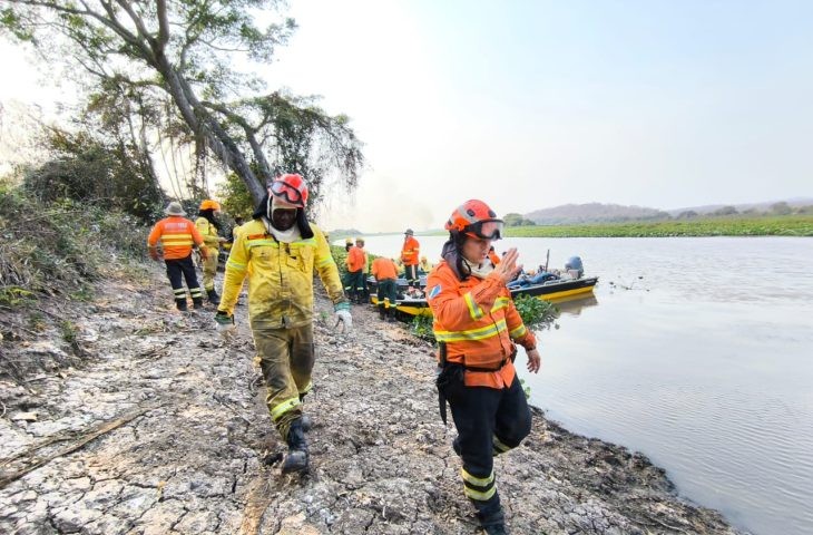 Com chuva abaixo da média e calor, MS prepara ações de combate aos incêndios florestais