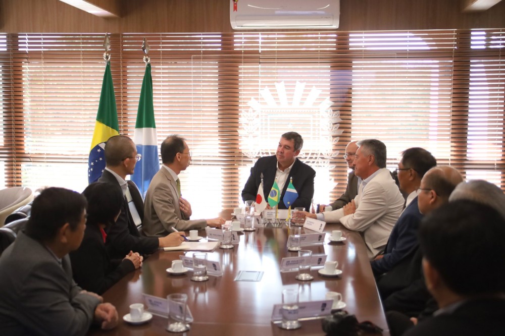 Riedel recebe representantes do Japão para fortalecer relações econômicas