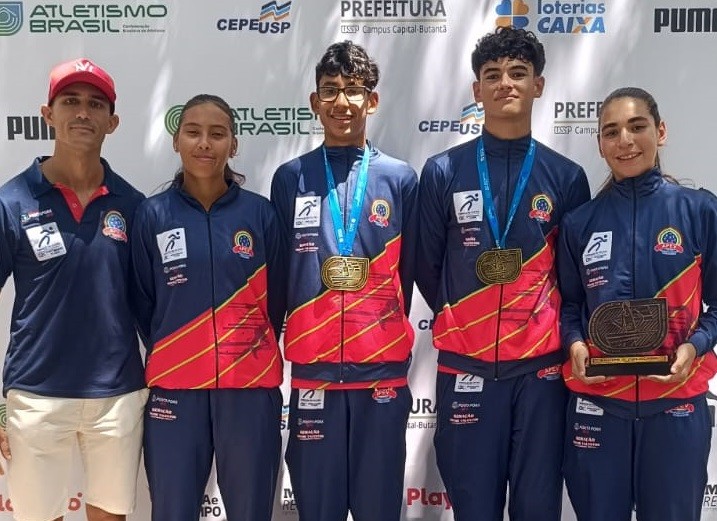 Atletas de Ponta Porã ganham medalhas de ouro na Copa Brasil de Marcha Atlética