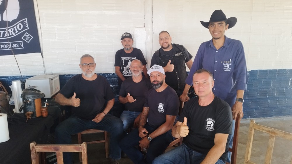 MotoclubeMotoclube Lobo Solitário fortalece parceria com Clube do Laço de Ponta Porã