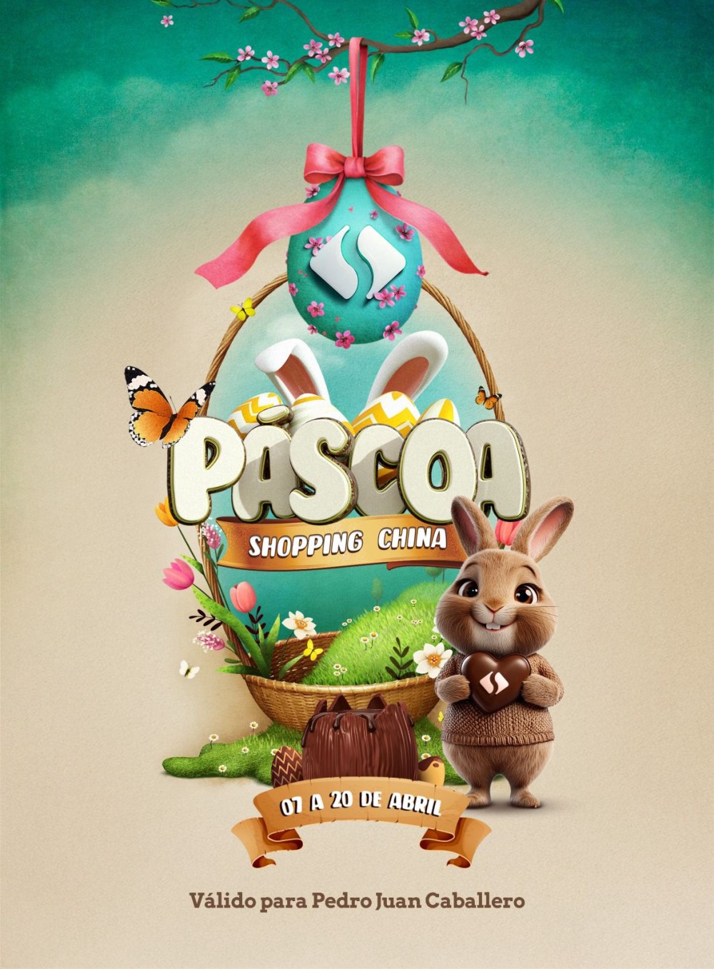 Shopping China Importados celebra a Páscoa com ofertas especiais e chocolates irresistíveis