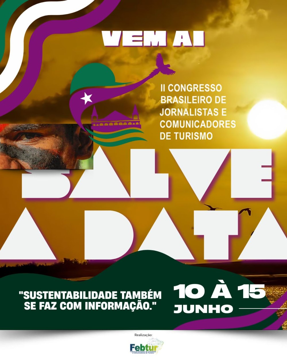 Belém vai sediar o Congresso Brasileiro de Jornalistas e Comunicadores de Turismo