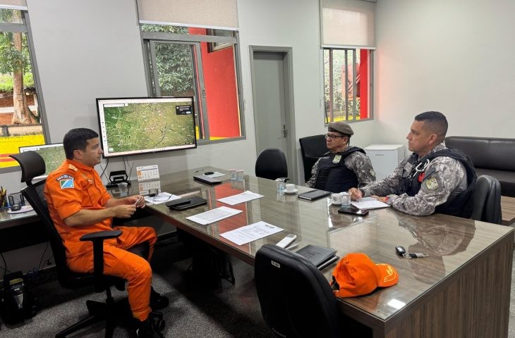 Bombeiros e Força Nacional alinham estratégias para a operação Pantanal