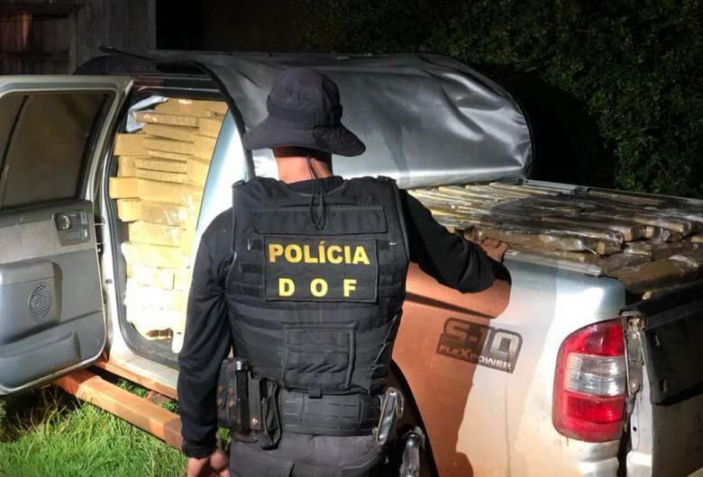 Droga apreendida em Antônio João é avaliada em quase R$ 4 milhões