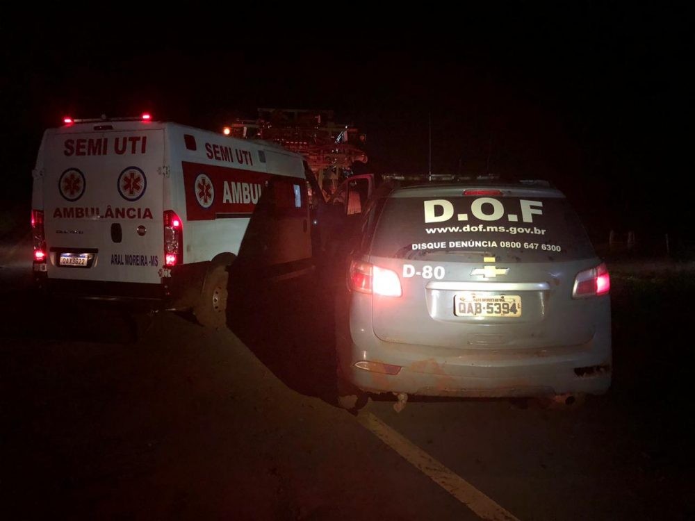 DOF auxilia no 'resgate' de ambulância desparecida; assista