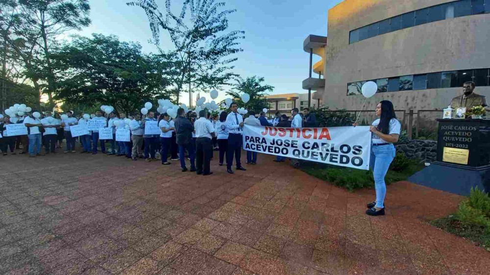 Protesto lembra três anos da morte de ex-prefeito de Pedro Juan