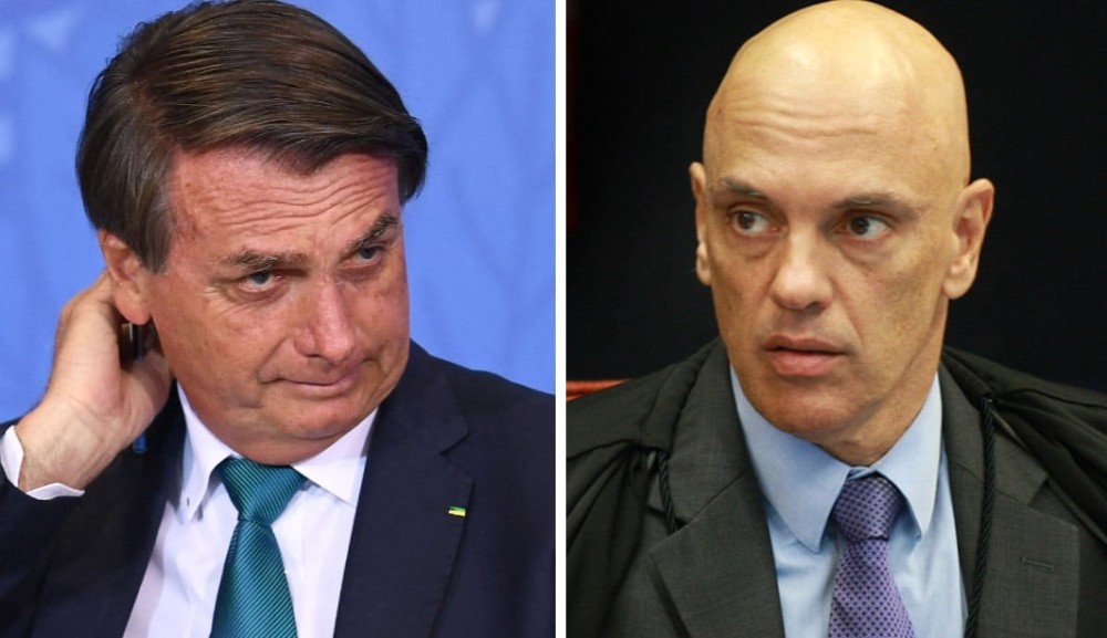 Moraes diz que Bolsonaro confessou extorsão contra Justiça brasileira