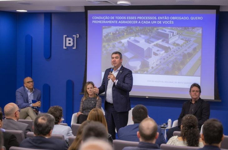 Riedel apresenta PPP do Hospital Regional a potenciais investidores na B3 em São Paulo
