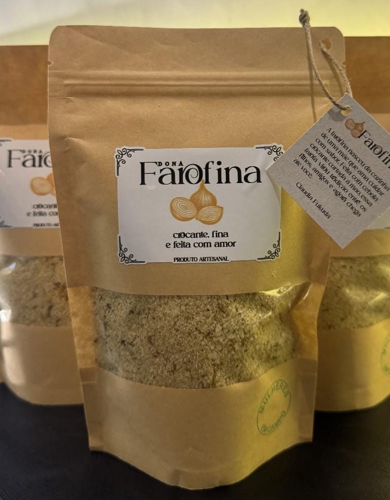 Farofa artesanal conquista paladares e cruza fronteiras