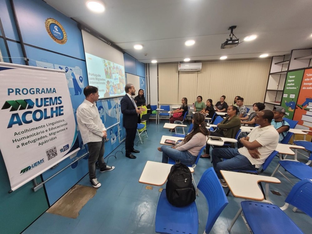 Acolhimento linguístico e humanitário: UEMS entrega certificados para migrantes internacionais e colaboradores