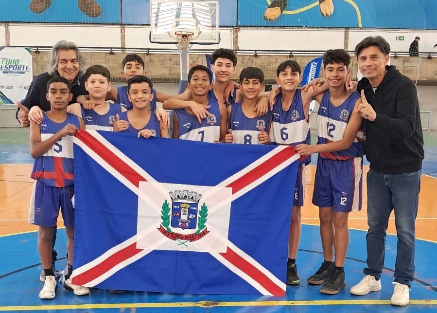 Ponta Porã conquista ouro no basquete masculino nos Jogos Escolares de MS