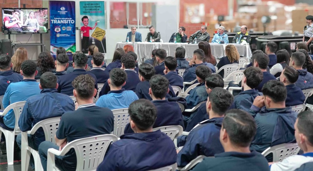 Shopping China promove palestra binacional sobre segurança no trânsito