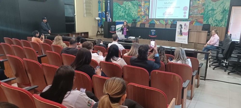 Câmara Municipal de Ponta Porã sedia palestra sobre “Agosto Lilás e Suas Vozes”