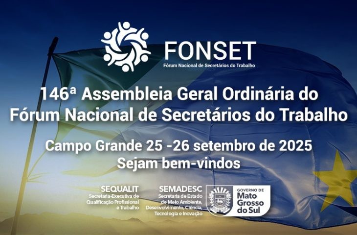 Evento vai debater qualificação e inclusão no mercado de trabalho em MS