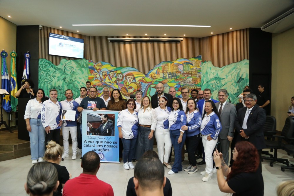 Câmara Municipal de Ponta Porã honrarias e homenagens em sessão solene