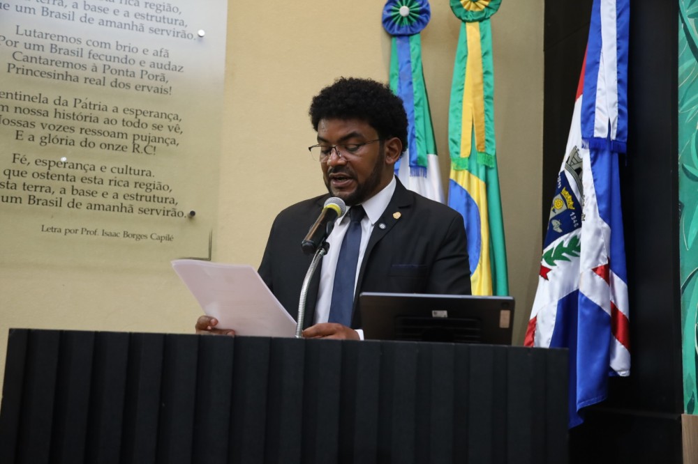 Reinaldo Jalasca pede melhorias na sinalização na região sul de Ponta Porã