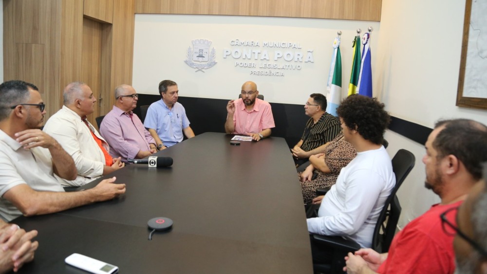 Parlasul: Presidente da Câmara de Ponta Porã apresenta detalhes da audiência pública