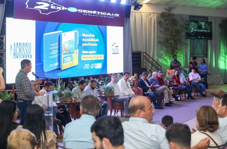 Governo leva inclusão ao setor de eventos e lança ‘Guia da Acessibilidade’ durante a Expogenética