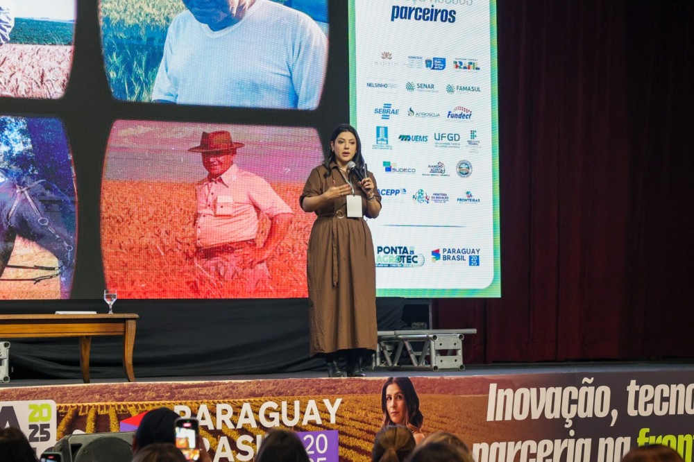 Camila Telles falou de coragem, união e o futuro do agro no segundo dia da Ponta Agrotec 2025