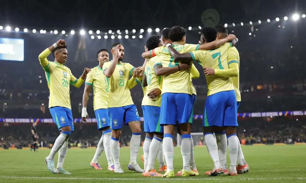 Brasil terá Wesley na lateral-direita em jogo contra Tunísia nesta terça