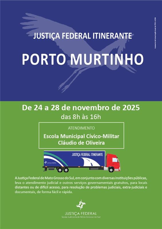 Justiça Federal atende trabalhadores rurais e indígenas em Porto Murtinho