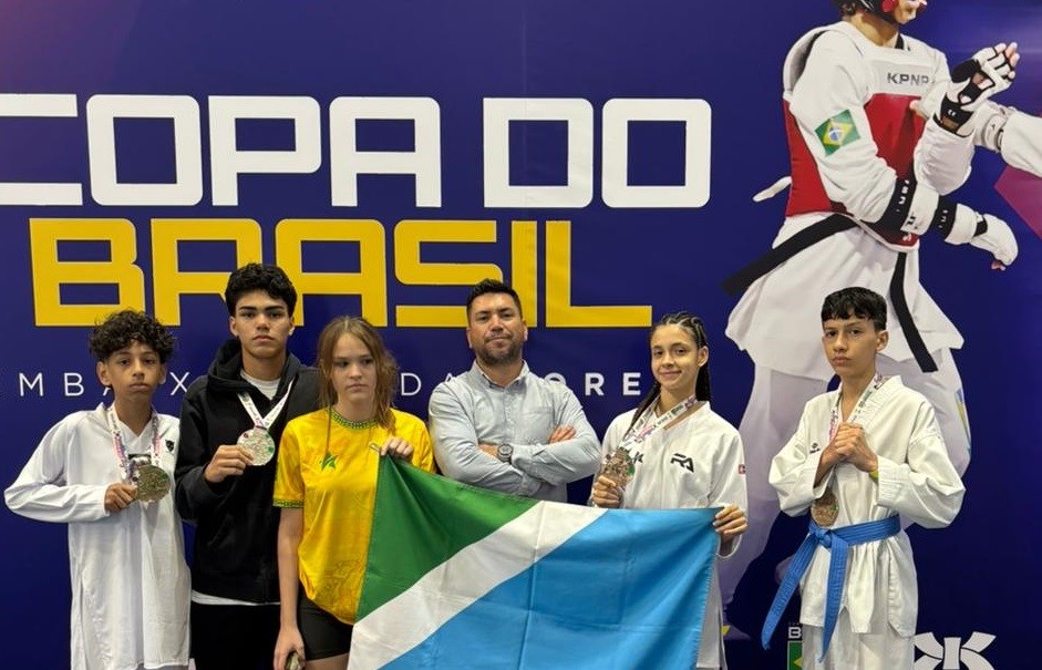 Redwolf Taekwondo conquista 4 medalhas na Copa do Brasil em Canoas