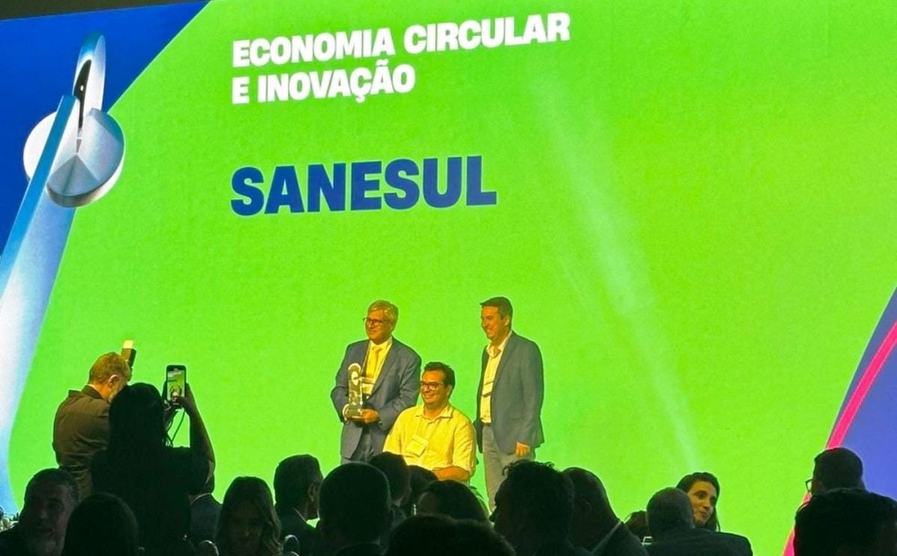 Sanesul vence Prêmio Eco 2025 da Ancham Brasil com iniciativa que muda hábitos e melhora índices
