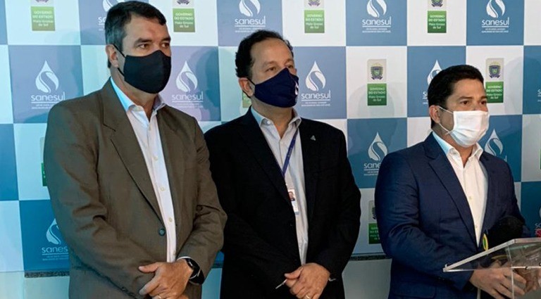 “MS saiu na frente com a universalização do esgotamento sanitário”, afirma Eduardo Riedel