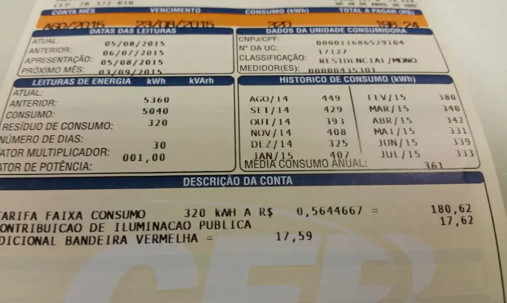 Consumidor pagará menos na conta de luz em janeiro; entenda