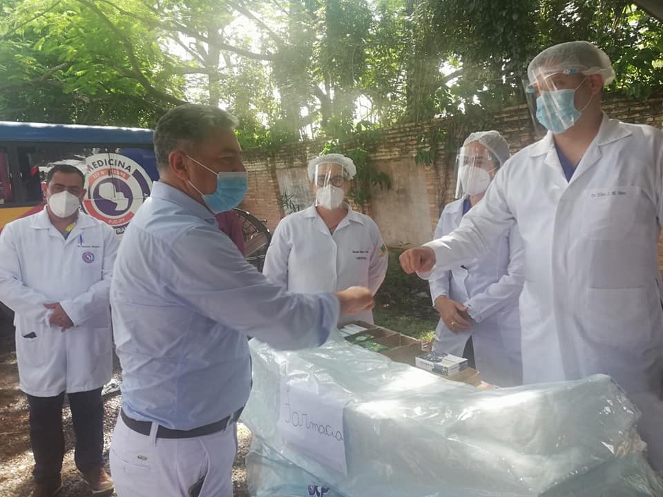 Prefeito de San Bernadinho agradece presença da UCP na cidade
