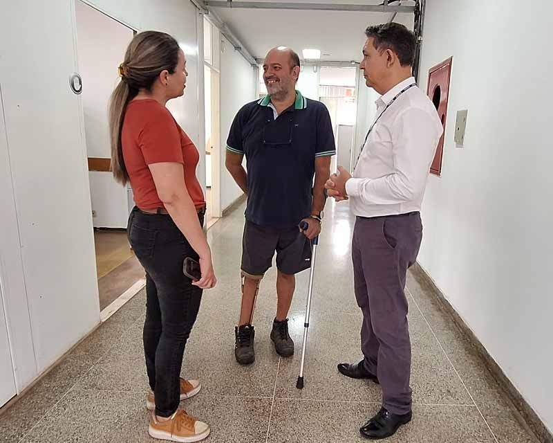 Reabilitação Profissional entrega próteses em Campo Grande