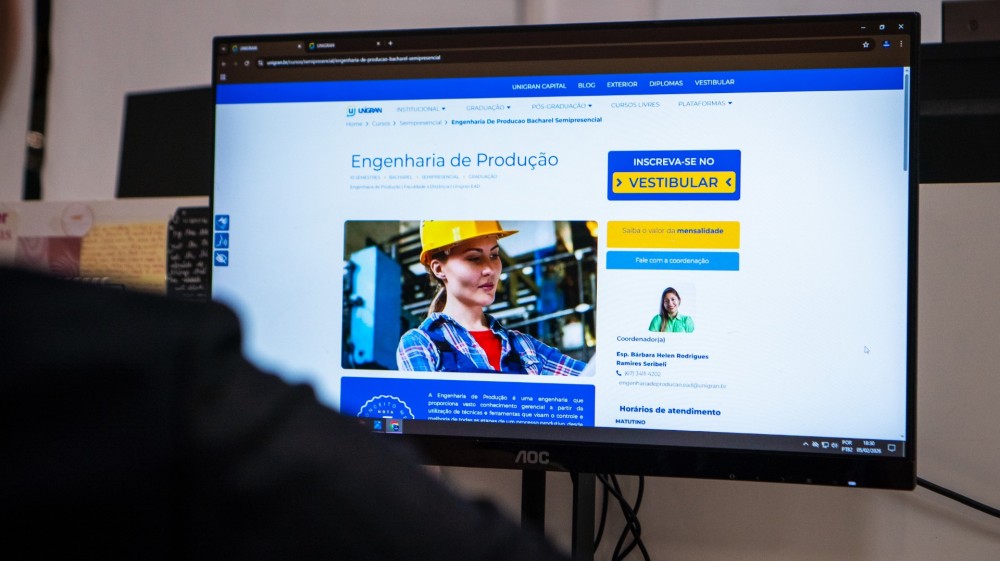 MEC confirma qualidade e renova reconhecimento de cursos de Engenharia da UNIGRAN EAD