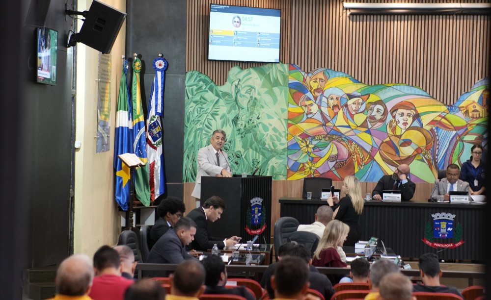 Câmara realiza 5ª sessão do ano com pauta cheia