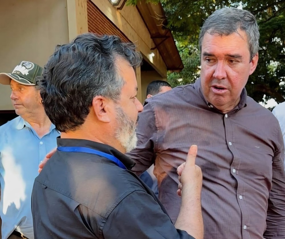 Carlos Bernardo pede apoio de EduardoRiedel para viabilizar o Hospital Binacional de Fronteira