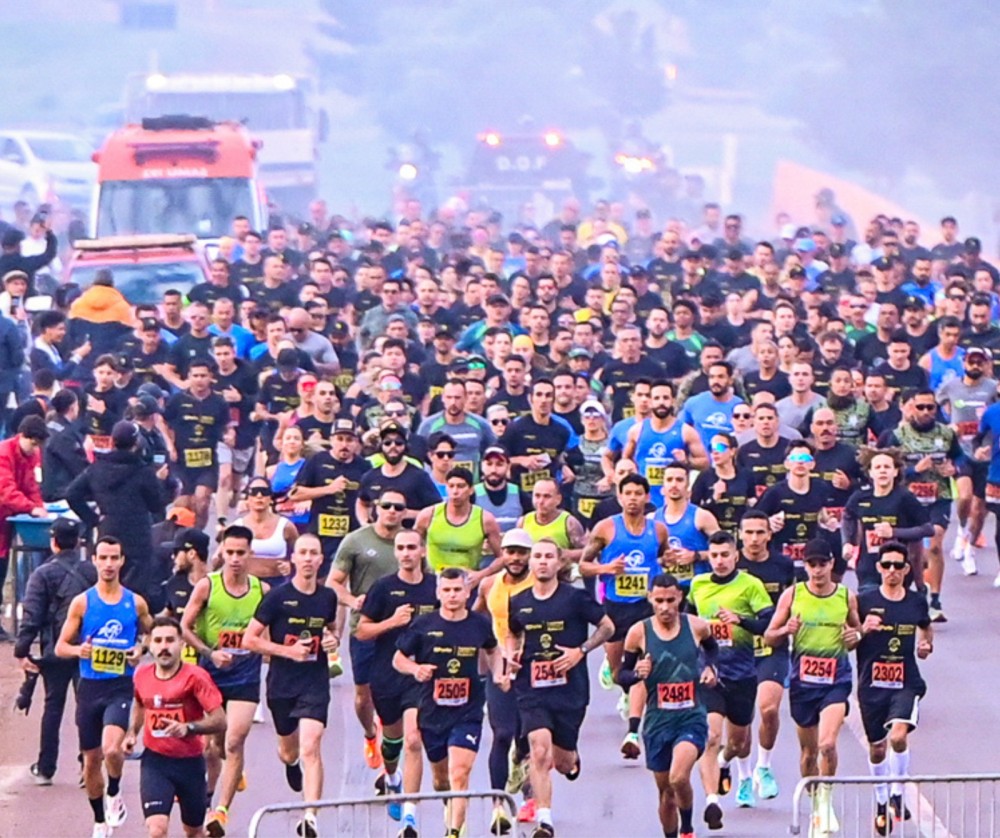 Mais de 700 pessoas já se inscreveram para a 3ª Corrida Águia da Fronteira do DOF