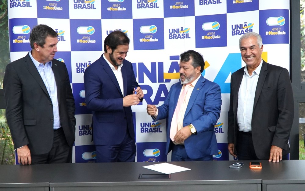 Empresário Carlos Bernardo oficializafiliação ao União Brasil em Brasília
