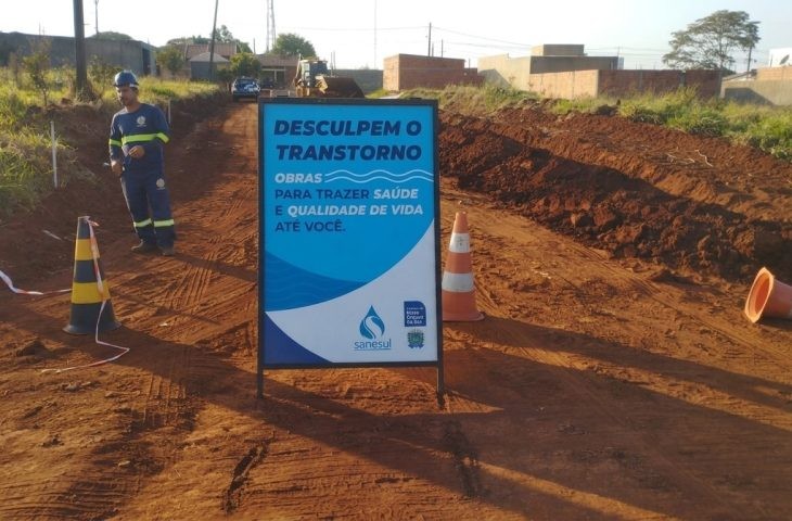 MS amplia rede de esgoto e leva mais saúde para distritos do interior