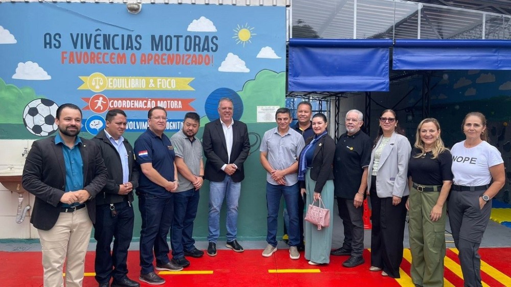 Escola Municipal Lions Club inaugura espaço de psicomotricidade em Ponta Porã