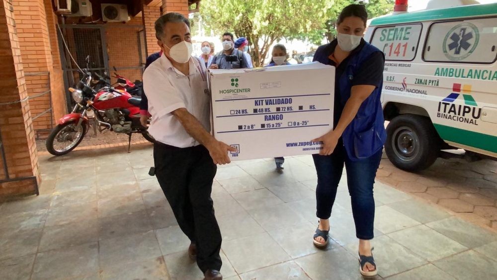 Pedro Juan Caballero recebe as primeiras doses de vacina contra Covid