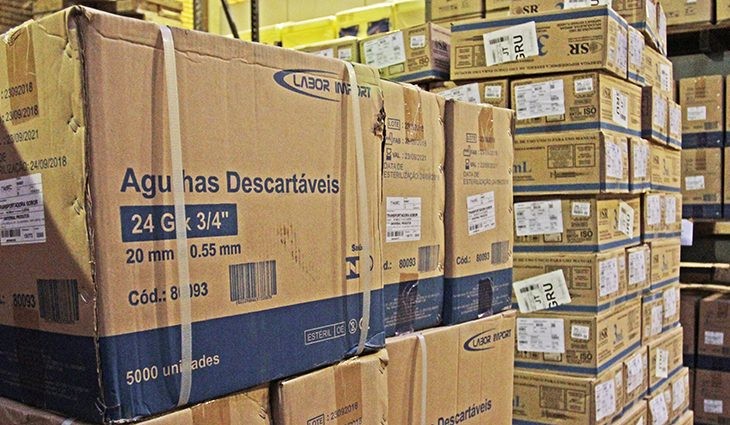 Ministério da Saúde envia 300 mil agulhas e seringas para MS