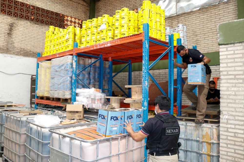 Após apreensões de cocaína na Europa, SENAD vasculha empresas no Paraguai